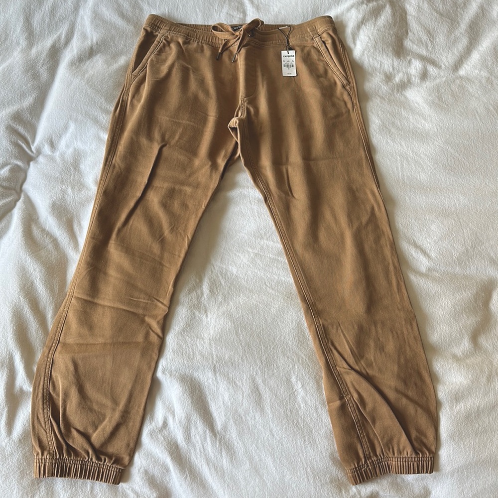 Express Khaki Joggers